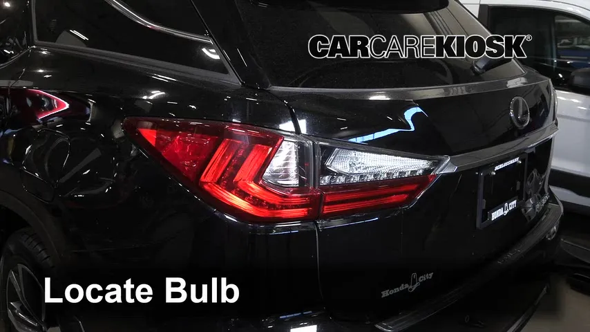 2018 Lexus RX350L 3.5L V6 Lights